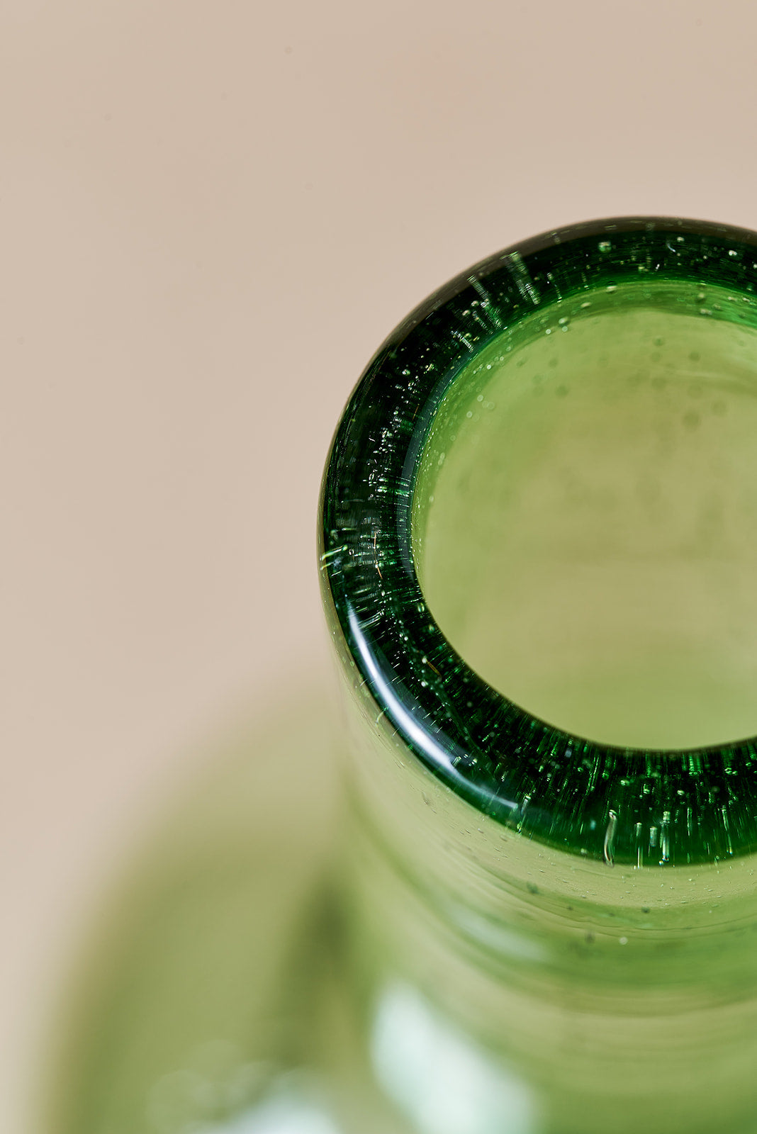 handcrafted crystal jar