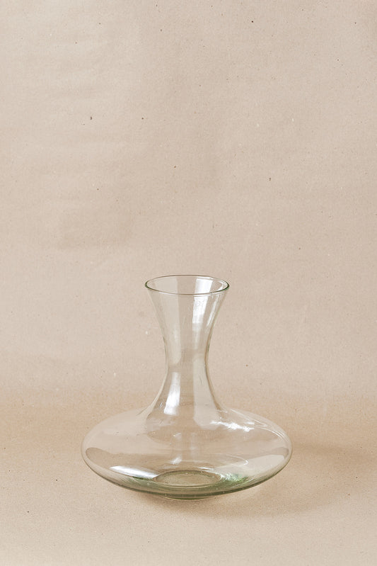 handcrafted crystal decanter