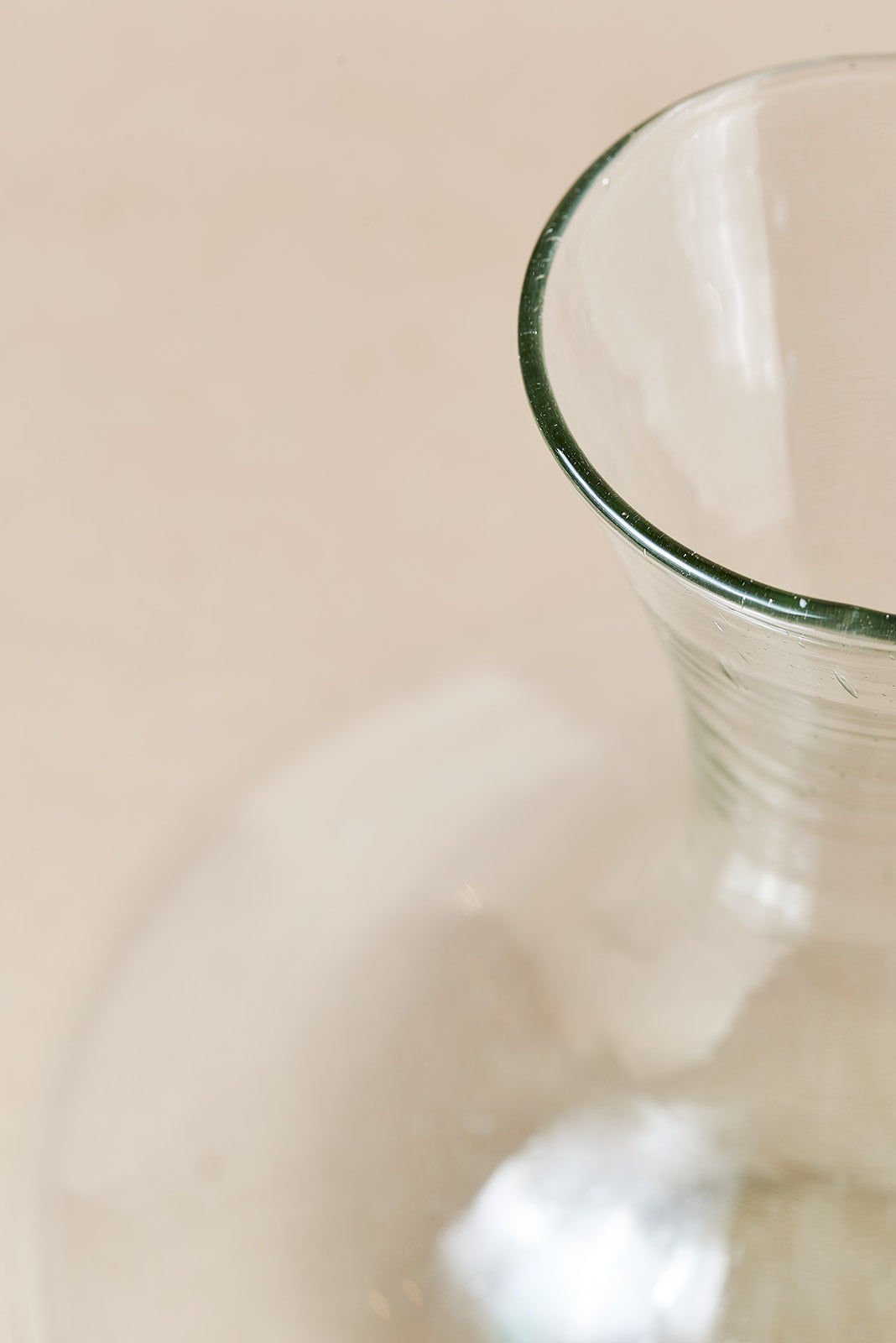 handcrafted crystal decanter
