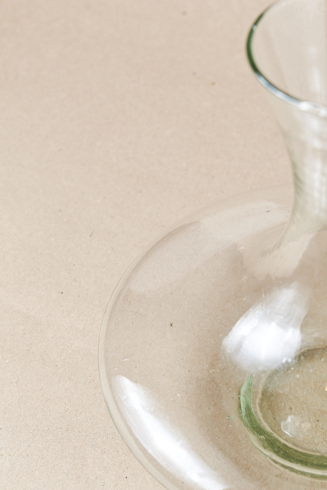 handcrafted crystal decanter