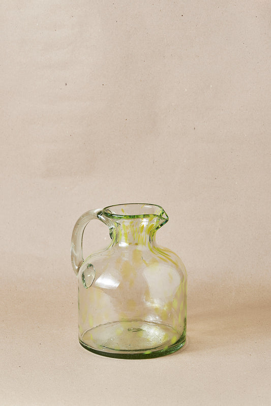 handcrafted crystal jar