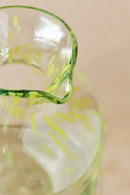 handcrafted crystal jar
